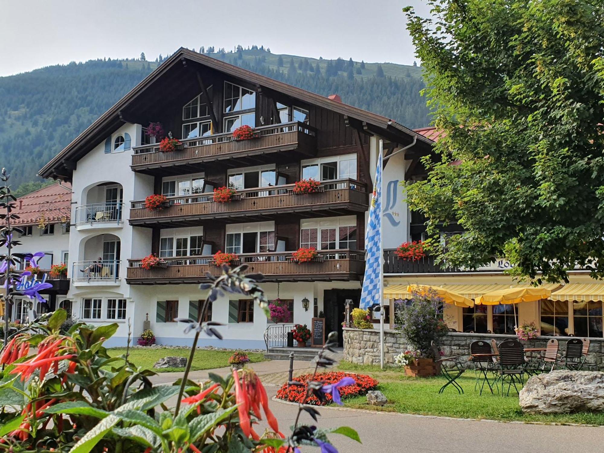 Hotel Alpengasthof Loewen Bad Hindelang Exterior photo